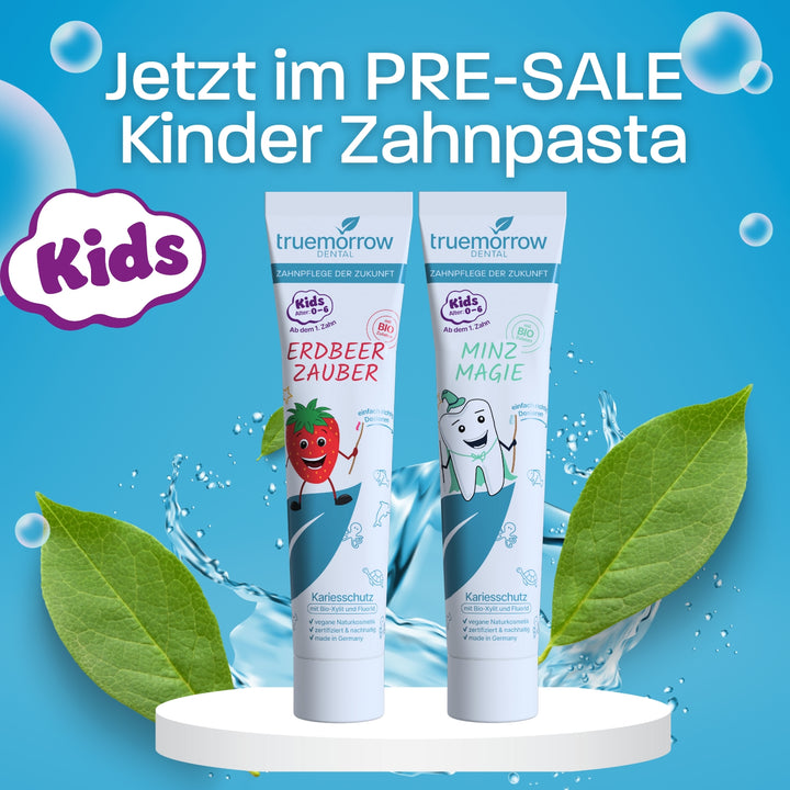 PRE-SALE: Kinder-Zahnpasta (mit Bio-Xylit und Fluorid)
